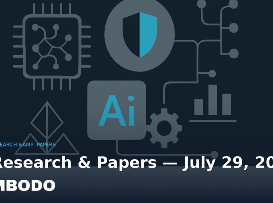 Illustration for the Kimbodo News & Research briefing “AI Research & Papers — July 29, 2026” (AI Research & Papers).