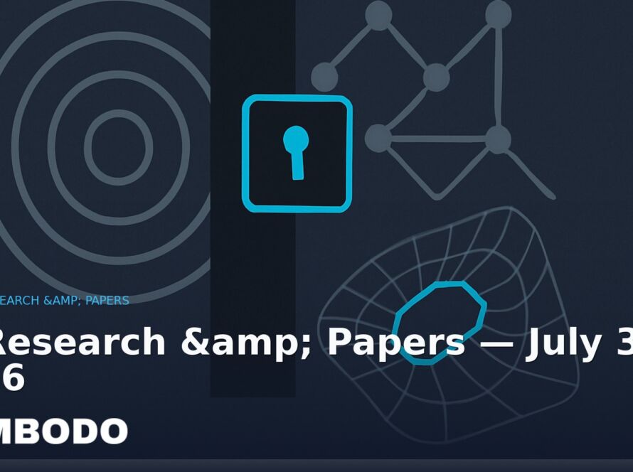 Illustration for the Kimbodo News & Research briefing “AI Research & Papers — July 30, 2026” (AI Research & Papers).
