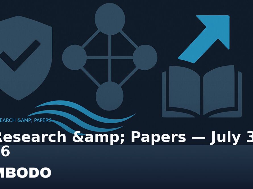 Illustration for the Kimbodo News & Research briefing “AI Research & Papers — July 31, 2026” (AI Research & Papers).