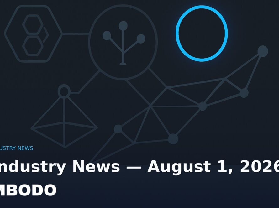 Illustration for the Kimbodo News & Research briefing “AI Industry News — August 1, 2026” (AI Industry News).