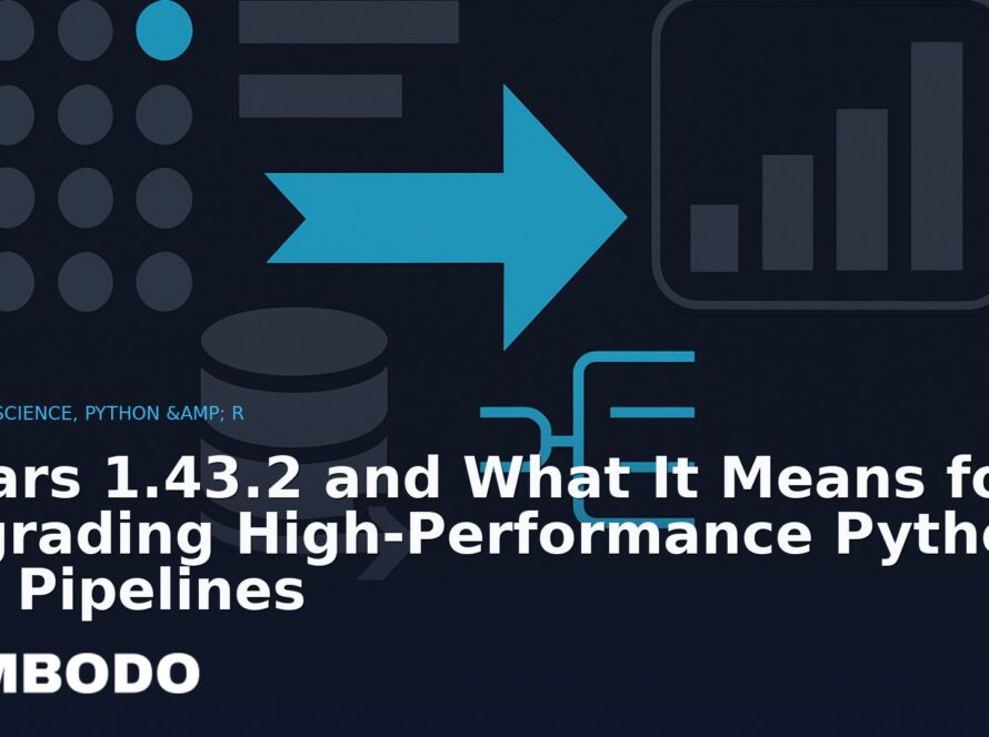 Illustration for the Kimbodo News & Research briefing “Polars 1.43.2 and What It Means for Upgrading High‑Performance Python ETL Pipelines” (Data Science, Python & R).