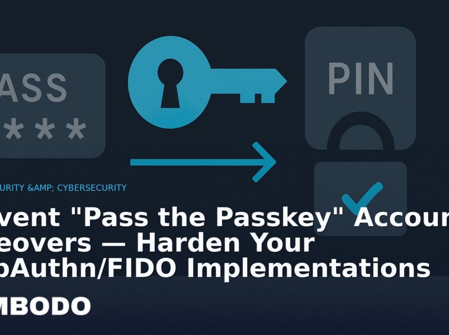 Illustration for the Kimbodo News & Research briefing “Prevent "Pass the Passkey" Account Takeovers — Harden Your WebAuthn/FIDO Implementations” (AI Security & Cybersecurity).