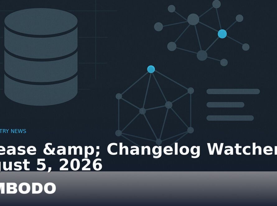 Illustration for the Kimbodo News & Research briefing “Release & Changelog Watcher — August 5, 2026” (Industry News).