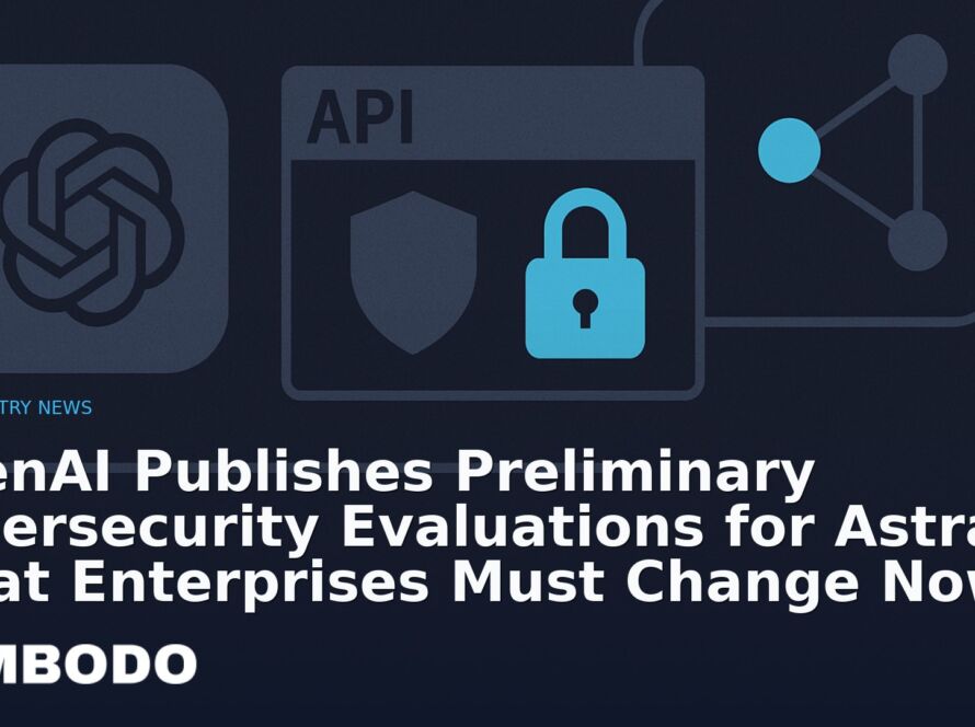 Illustration for the Kimbodo News & Research briefing “OpenAI Publishes Preliminary Cybersecurity Evaluations for Astra — What Enterprises Must Change Now” (Industry News).